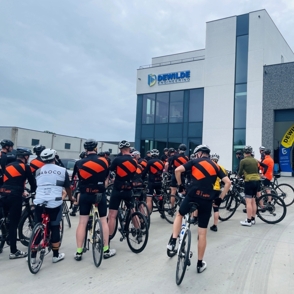 🚴&zwj;♂️ Voka V&eacute;lo bij Dewilde Engineering! 